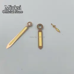 Miuksi gold luminous hands fit ETA 6497 / 6498 or Sea gull ST3600 / ST3620 series movement