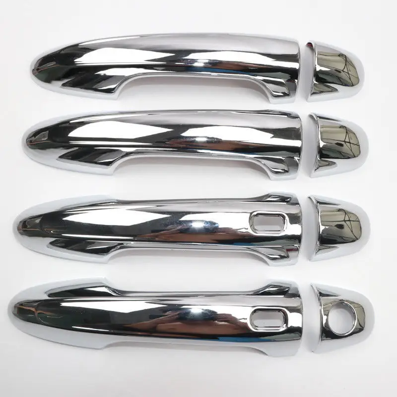 

For Toyota Hilux Revo 2016 17 2018 2019 Chrome Side Door Handle Cover Trim 8pcs