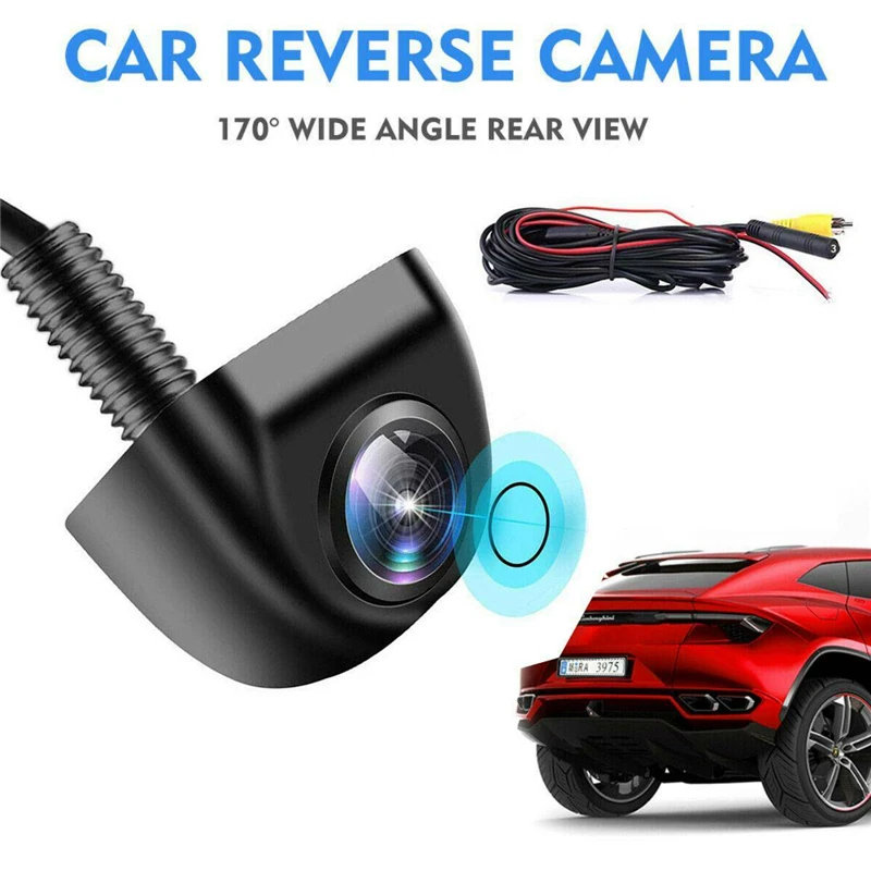 

HD 180 Degree Car Reversing Camera Rear Front View Parking Backup Video Camera Waterproof Wide Angle Night Vision Parking Camera