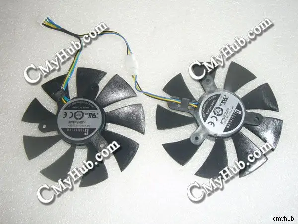 New For Zotac GTX1070 ZT-P10700G-10M MINI For GTECOTHERM GFY09010E12SPA DC12V 0.5A Video Graphics Card Cooling Fan