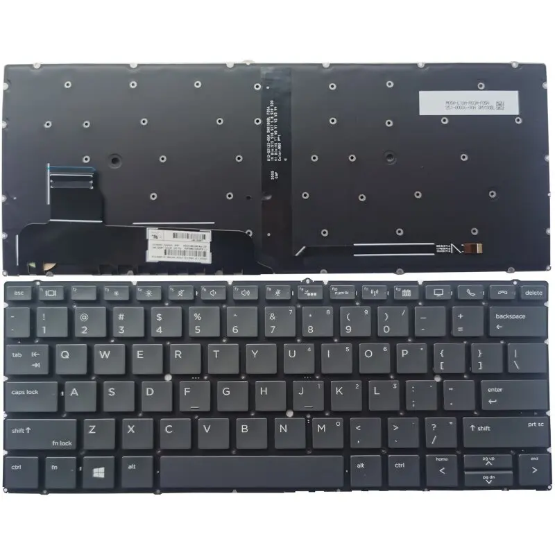 

New Laptop US Keyboard for HP EliteBook x360 830 G5 830 G6 With Backlight No Frame