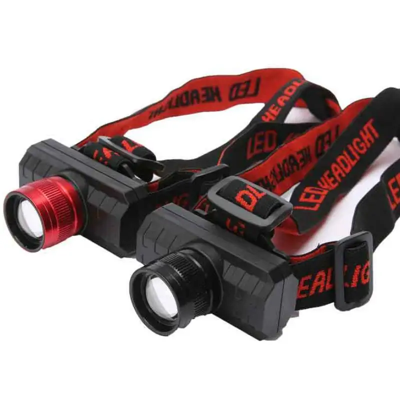 Mini lampe frontale LED réglable, Rechargeable par USB, Super lumineuse, montée sur la tête, Zoom à longue vue, lampe d'extérieur pour mineurs, veilleuse de Camping