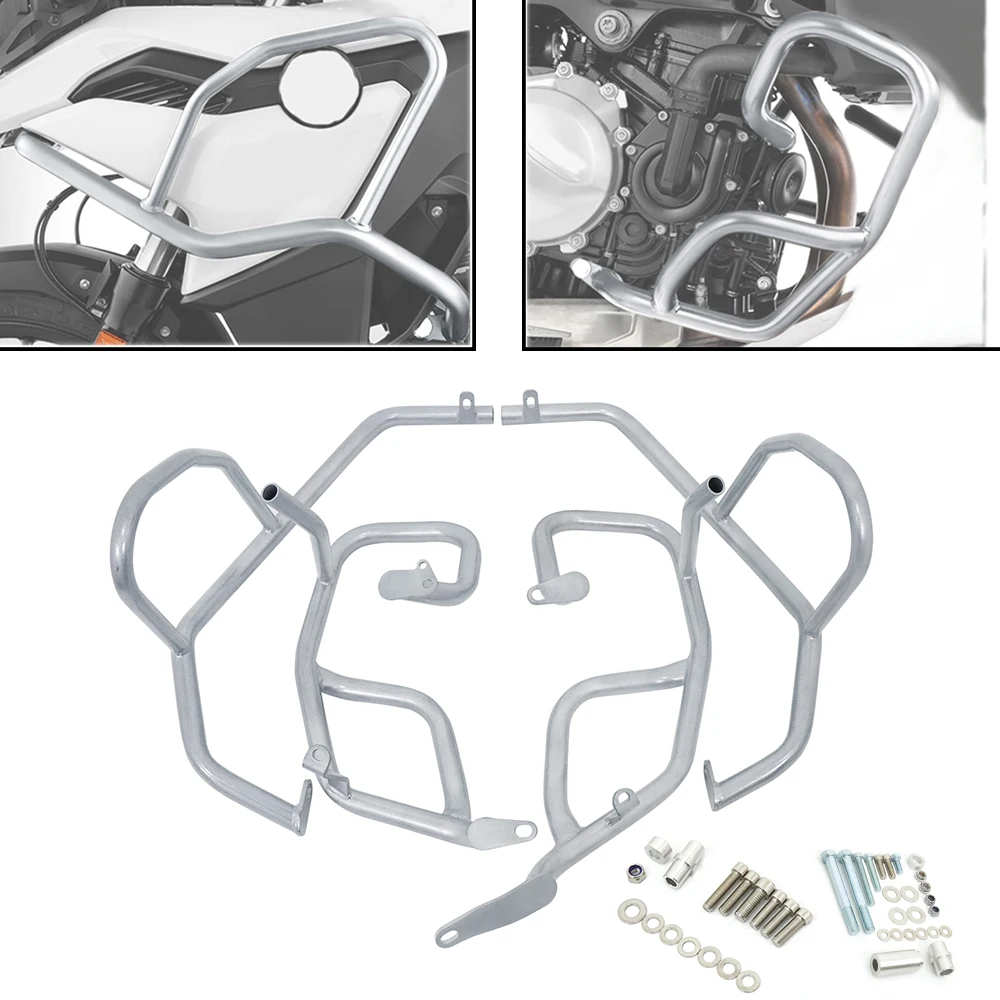 

F850GS F750GS Мотоциклетная верхняя нижняя защита бака двигателя, защита бамперов для шоссе для BMW F 750 GS F 850 GS 2018-2023