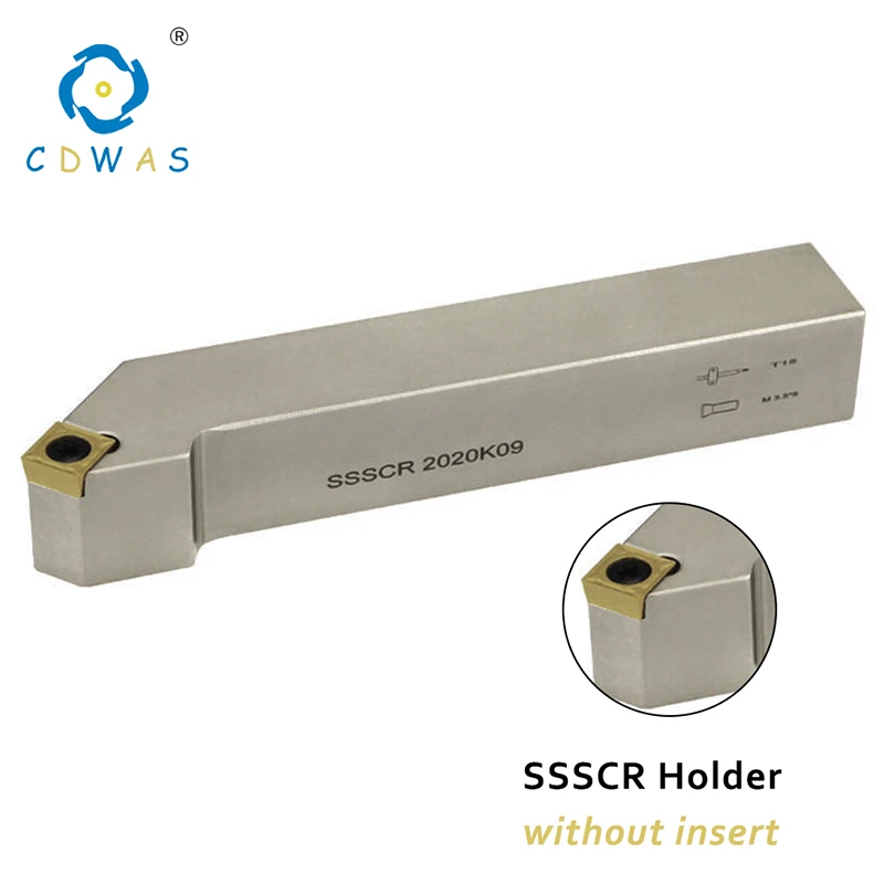 SSSCR SSSCL External Turning Tool Holder CNC Lathe Cutter SSSCR1212H09 SSSCR1616H09 SSSCR2020K09 For Turning Inserts SCMT09T304