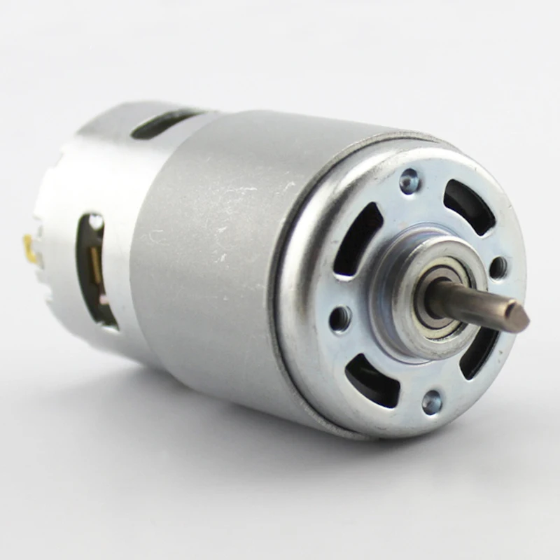 795 DC Motor Shaft D  High Speed 12V 24V 8000rpm 16000rpm PWM Forward and Reverse Large Torque Ball Bearing Low Noise Moter