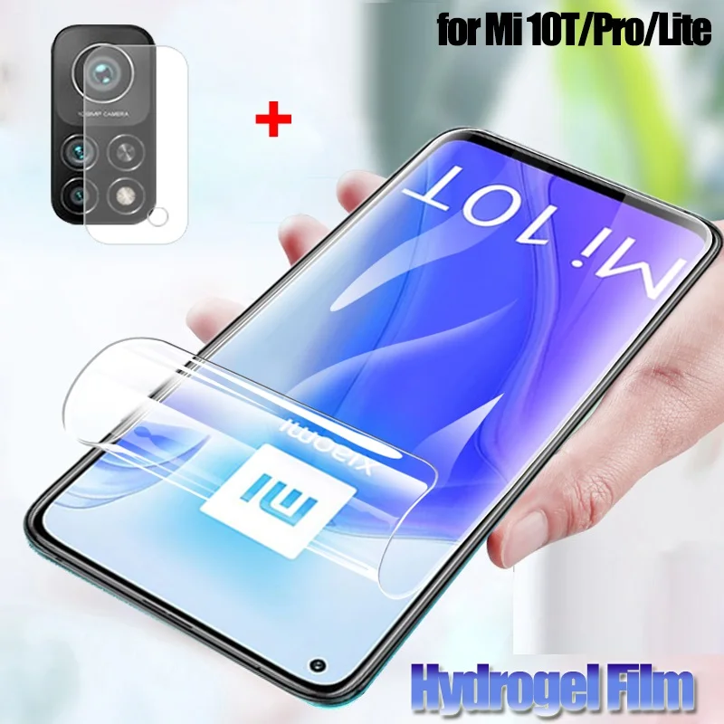 Photography Kit Pro Xiaomi - Hydrogelฟิล์ม + กล้องสำหรับMi 10 T Proป้องกันหน้าจอMi