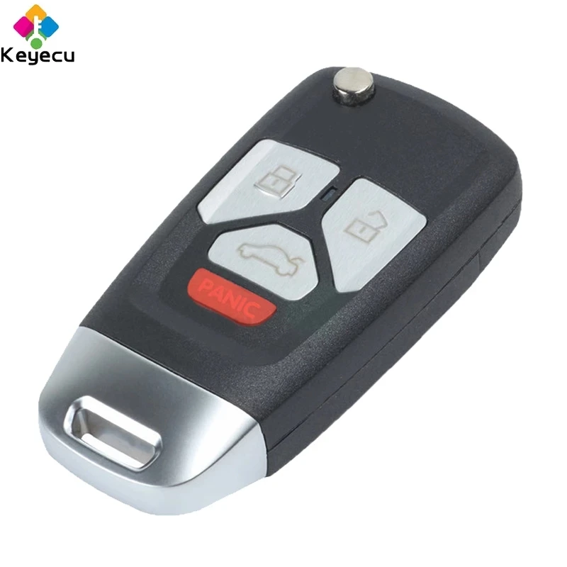 

KEYECU Upgraded Flip Remote Key Fob 315MHz 433MHz ID46 Chip for Chevrolet Silverado Colorado for GMC Sierra 2014-2019 2020 2021