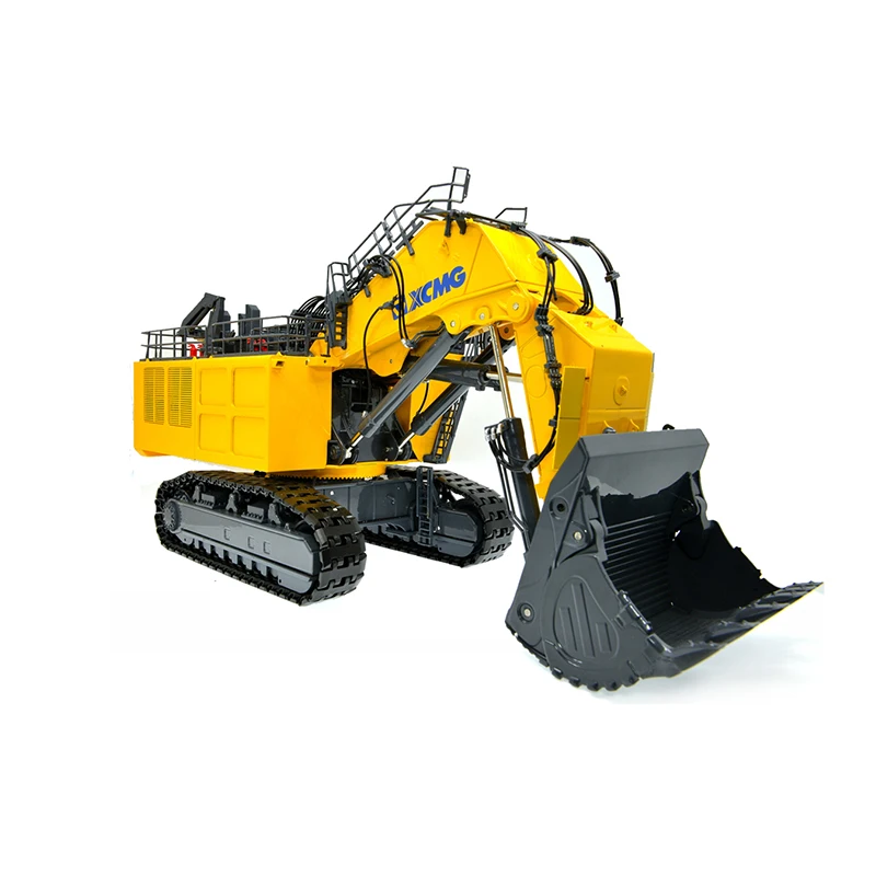 1/50 XCMG Mining Excavator XE7000 Big Model Cab Can Open  Driver Doll Backhoe Small Crane Ladder