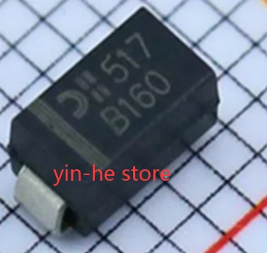 20 piezas B160-13-F B160 SMA EE. UU. Y Taiwán 60V 1A original genuino Schottky