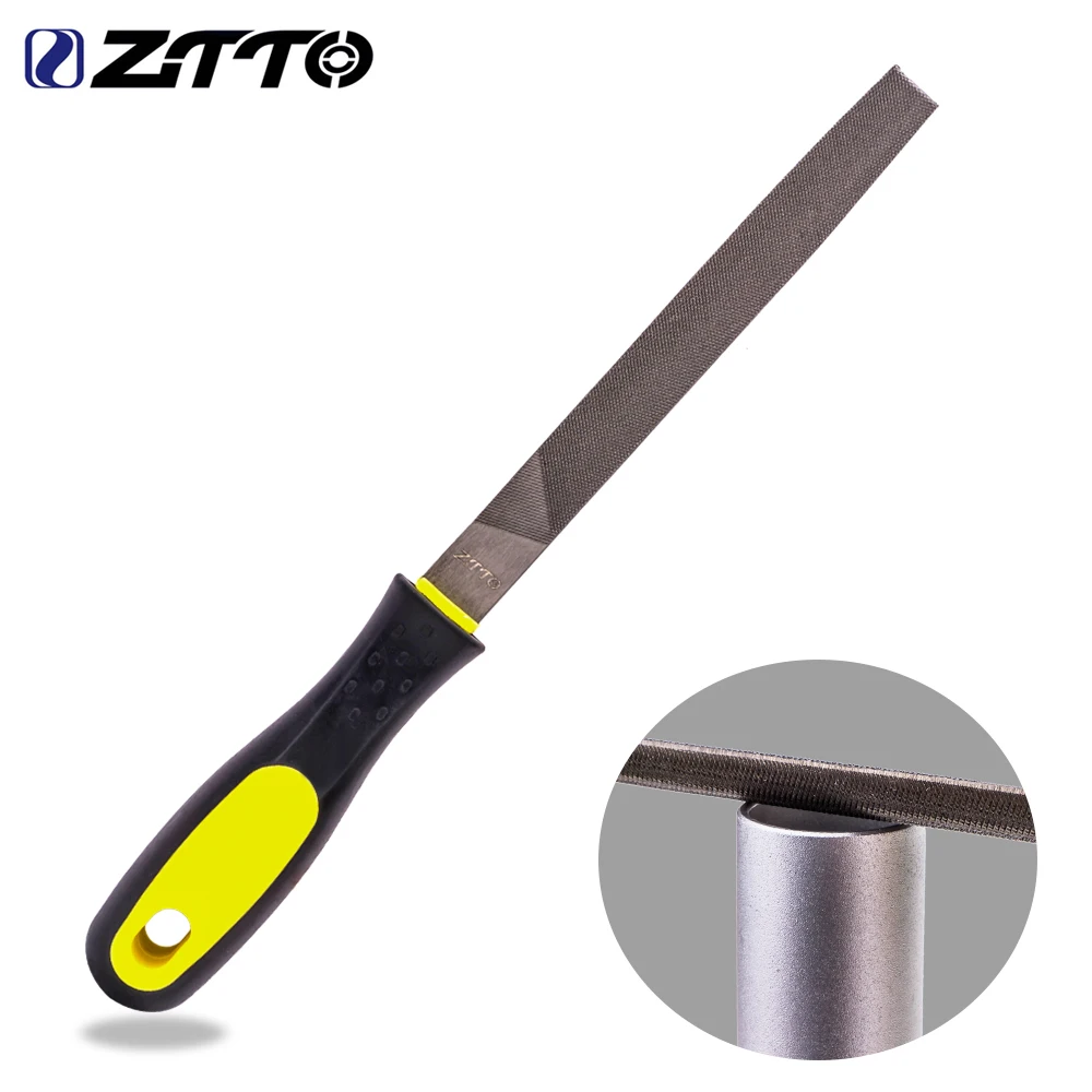 ZTTO Bicycle Repair Tools Metal Grinding File Front Fork Pipe Cutter Edge Deburring Inner Tube Steel File