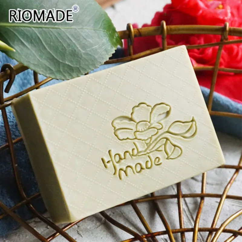 Rose Ginseng Camellia Mint Plants Styles Soap Stamp Exquisite Acrylic Handmade Seal Natural For Soap Making Chapters