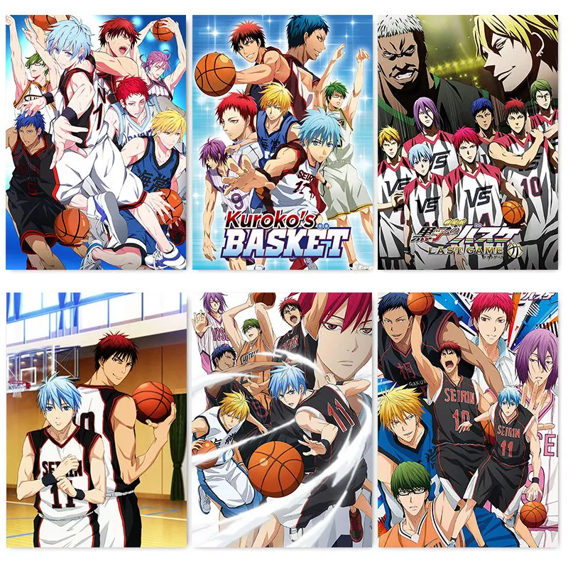 Full Square&Round Diamond Painting Japanese Anime Kuroko's Basketball Diamond Embroidery Mosaic Cross Stitch Kits Home Decor