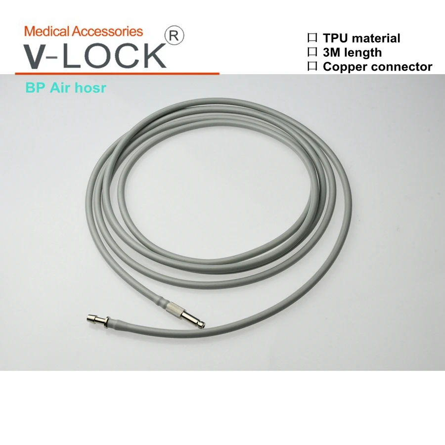 

V-LOCK BP air hose extension tube HS1632 of blood pressure BP adapter for T5 T8 IMEC UMEC patient monitor