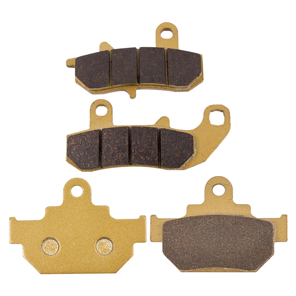 

600cc Motorcycle Front Rear Brake Pads Kit For SUZUKI DR600 DR600R DR 600 RK SN41A Rear disc model 1989