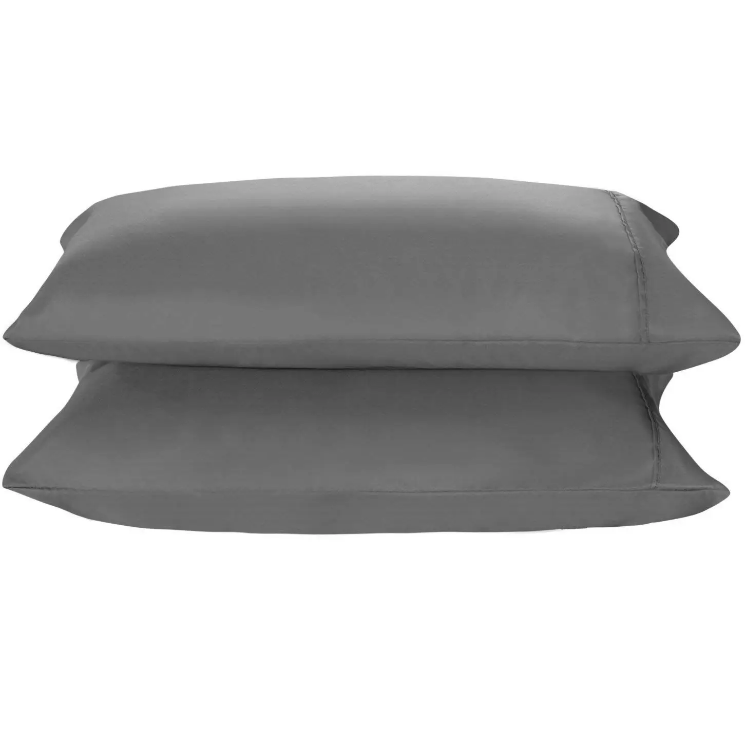 1 Piece Pure Grey Color Pillowcase Brief Style 100% Polyester Pillow Case For Bedroom Solid Color Pillow Cases 48cm*74cm50