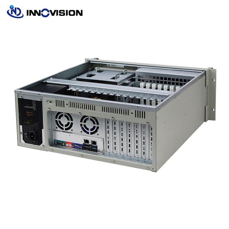 Imagem -04 - Industrial Chassis Computador 4u Rackmount Case Servidor Forte Adequado para Monitor de Controle Ipc610f 1.2 mm Sgcc Novo