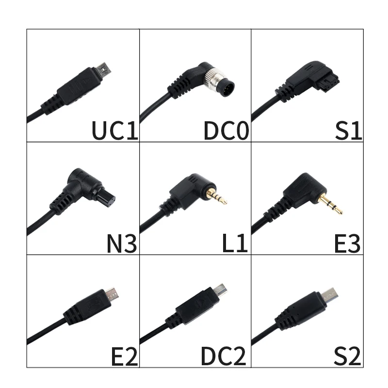 YC البصل 2.5 مللي متر البعيد مصراع الإفراج كابل ربط الحبل E3 L1 N3 S1 S2 لنيكون فوجي كوداك كانون باناسونيك سوني أوليمبوس