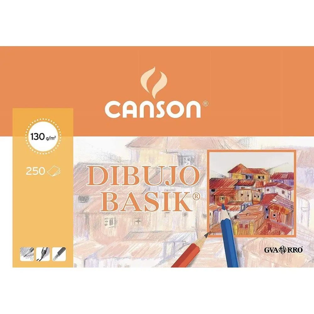 Canson 401576-drawing sheet, box 250 sheets A4 net