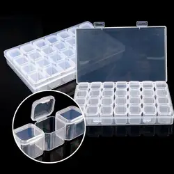 New 56/28 Grids DIY Diamond Painting Drill Box Jewelry Box Rhinestone Embroidery Crystal Bead Organizer Storage Case Container