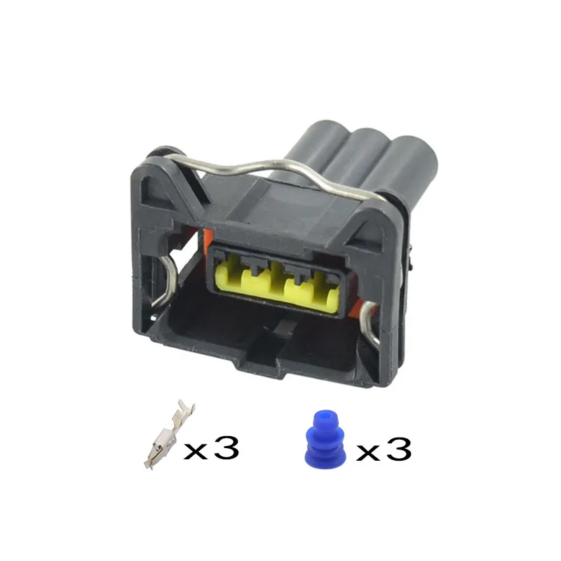 3-drożne żeńskie uszczelnione złącze kabla elektrycznego tyco Junior Power Timer dla AMP 444072 -1 wtyczka czujnika MAP DJ7033C-3.5-21 — zdjęcie 2