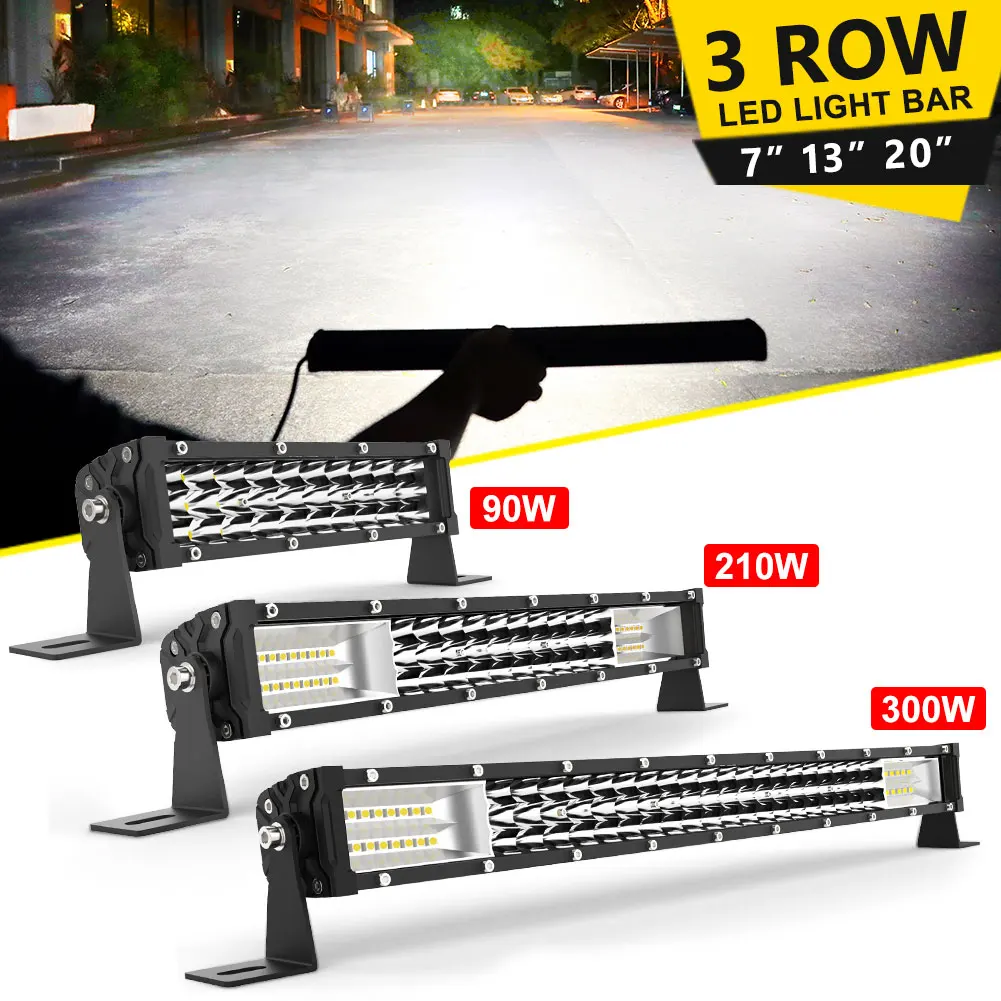 Todo lo que debes saber sobre la 13 barra LED para vehículos 4x4