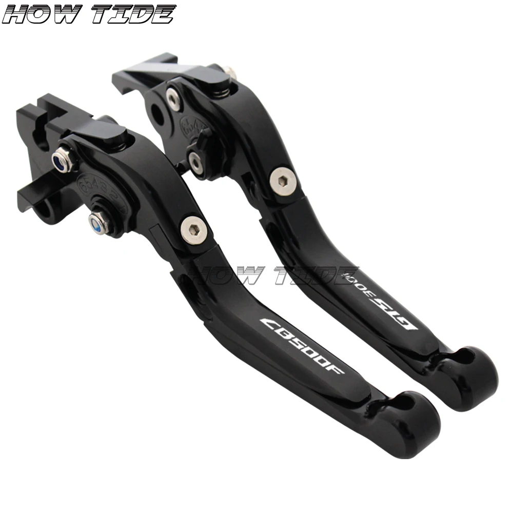 Motorcycle CNC Adjustable Foldable Brake Clutch Lever Handle Grips For Honda CBR500R CB500F CB500X CBR CB 500 R F X 2013-2018