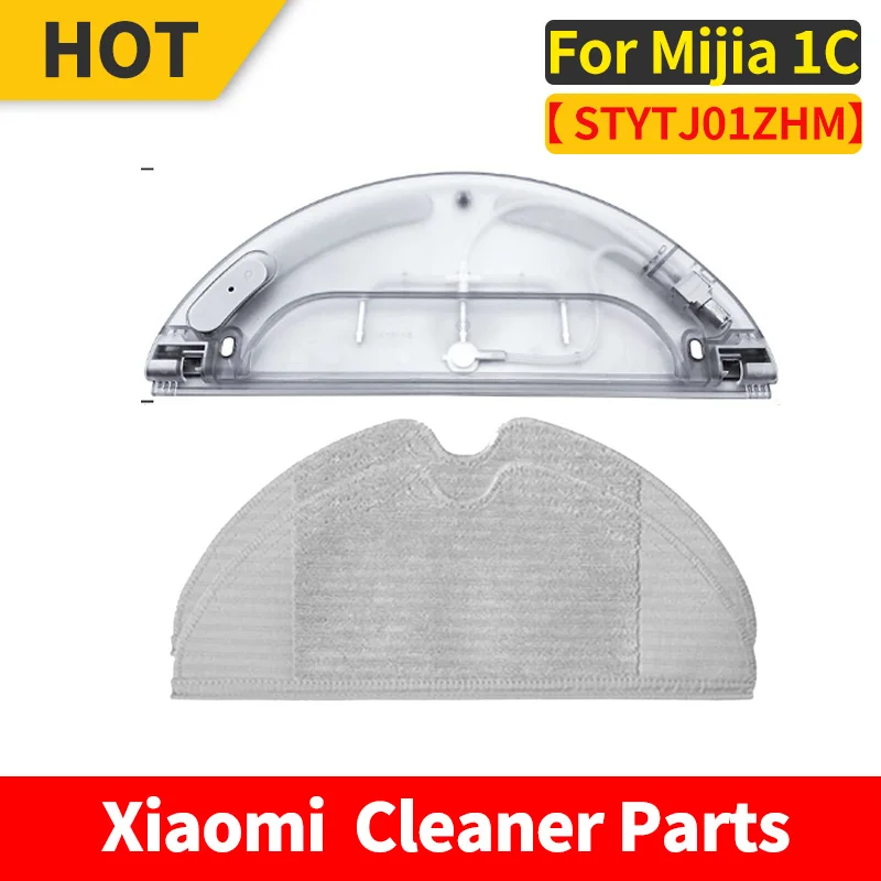 Original Wasser Tanker Befestigung + Mopp Lappen Für Xiaomi Mijia 1C STYTJ01ZHM Roboter-staubsauger Ersatzteile Zubehör Kits