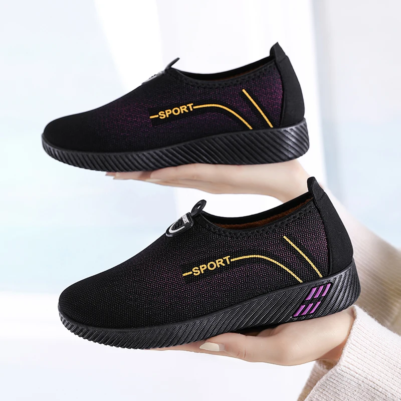 Tenis Feminino Winter Tennis Shoes for Women 2021 New High Quality Black Gray Fitness Jogging Athletic Trainers Sneakers Woman image 4