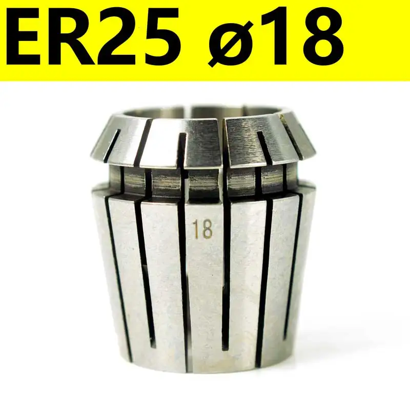 Máquina CNC ER ER25, 20mm, 19, 18, 17, sobre tamaño, mandril, herramientas de corte, broca de fresado, mandril DIN 6499 B