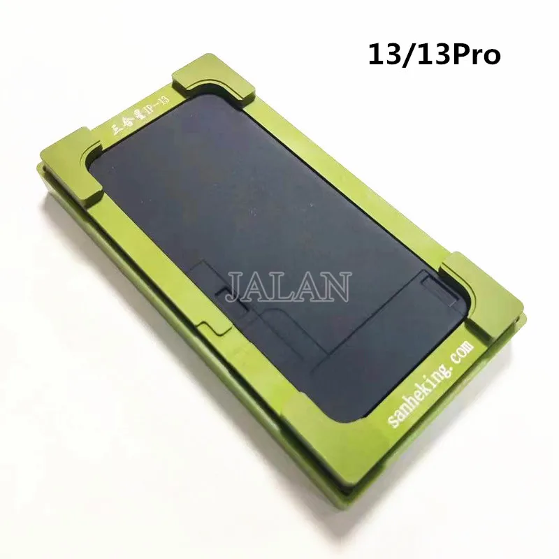 

Flat Screen Alignment Lamination Mold for iPhone 13, 13Pro Max,12 Pro,11 X,LCD Glass, OCA Positioning Laminate Repair Green Mold