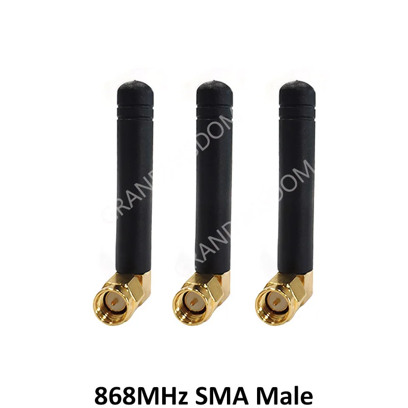 Antena GRANDWISDOM 868Mhz 3dbi Sma Male 915Mhz Modul Antena Lora Lorawan Ipex 1 SMA Female Pigtail Extension Cable