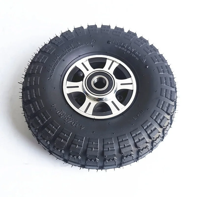 10 Inch Electric Car Tire 3.00-4 Wheelbarrow  4./3.50-4 Lawn Mower Thickened  260x85 Solid  and   Wheel Hub