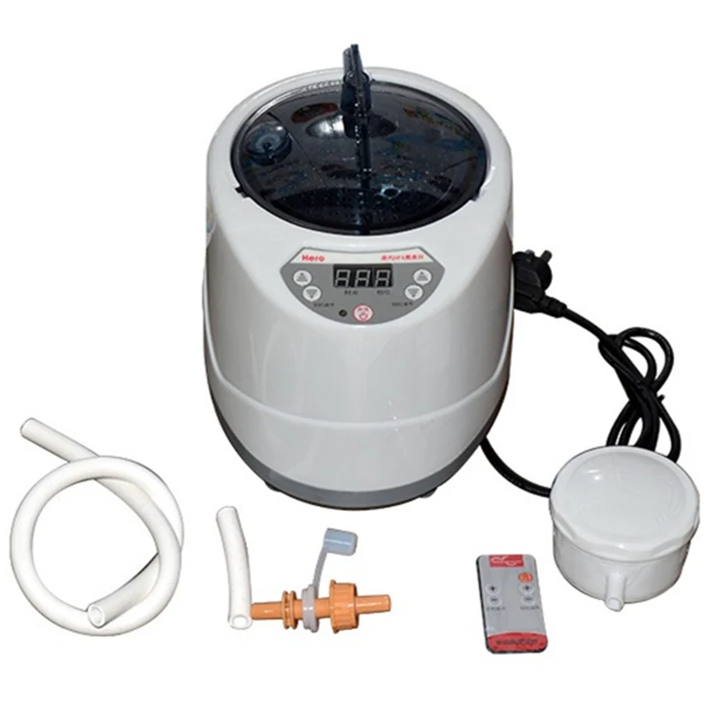 Sauna Steam Generator 2L Fumigation Machine Home Steamer Pot For Kits Spa Tent Body Therapy EU or US Plug