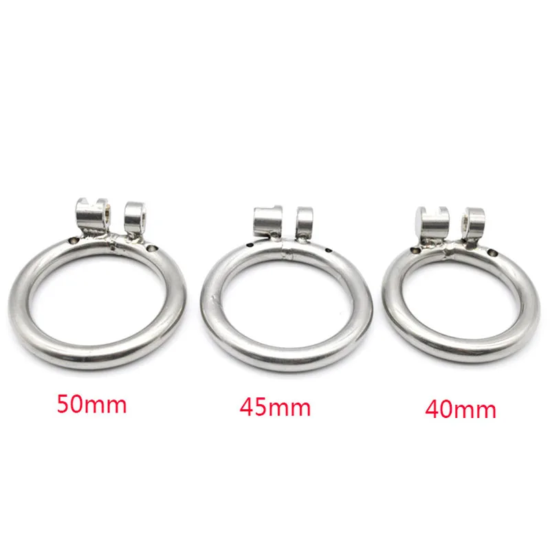 Super Stainless Steel Male Chastity Device Cock Lock Penis Ring Sex Belt For Adult men Games Toys