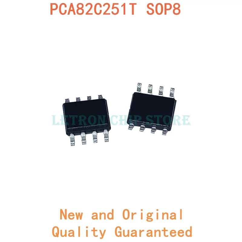 

10PCS PCA82C251T SOP8 PCA82C251 SOP-8 A82C251 SOP SOIC8 SOIC-8 SMD new and original IC