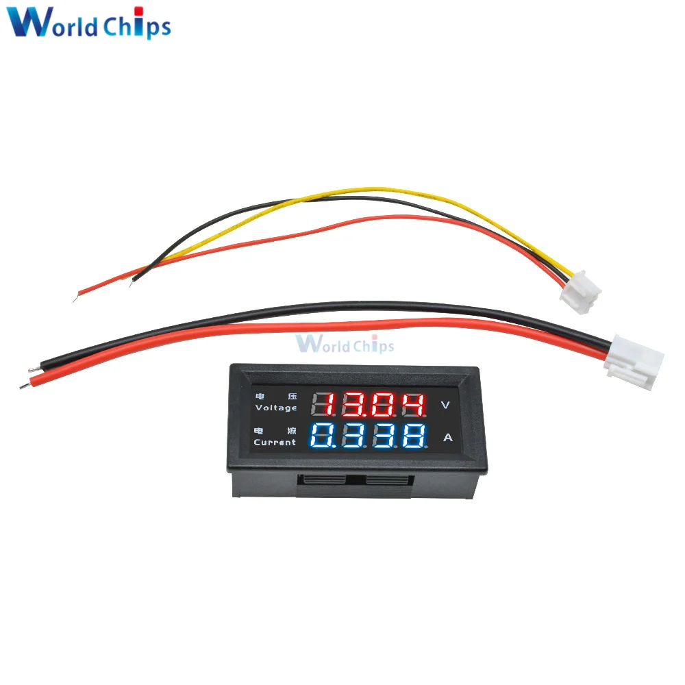 M4430 DC 100V/200V 10A Digital Voltmeter Ammeter 0.28\'\' LED Display High Precision Volt AMP Meter