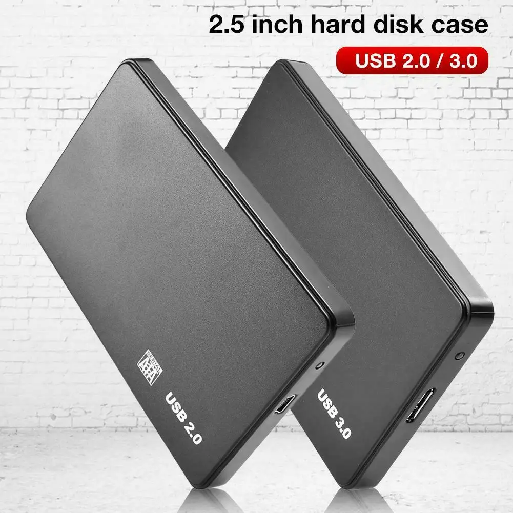 Caso del disco rigido esterno USB 3.0/2.0 5Gbps da 2.5 pollici hdd SATA caso Chiusura HDD hard Disk Esterno caso Box per PC del computer portatile