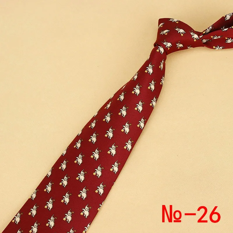 Neue Designs Klassische Seide Männer Tie Floral Plaid 9cm Rot Gedruckt Krawatte Gravata Krawatten für Männer Formal Wear Busines – Detail 27