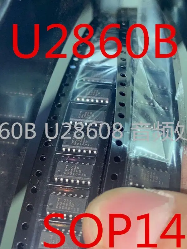 20 unids/lote U2860 U2860B DIP-14 U28608 U2860B-MFPG3G SOP14 nuevo Original envío gratis