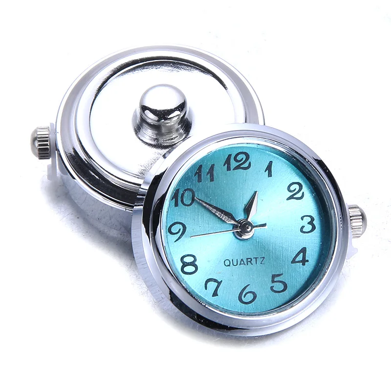 DIY 18mm Glass Watch Snap Interchangeable Jewelry Accessory Can Move Replaceable Snap Buttons Jewelry for Snaps Bracelet