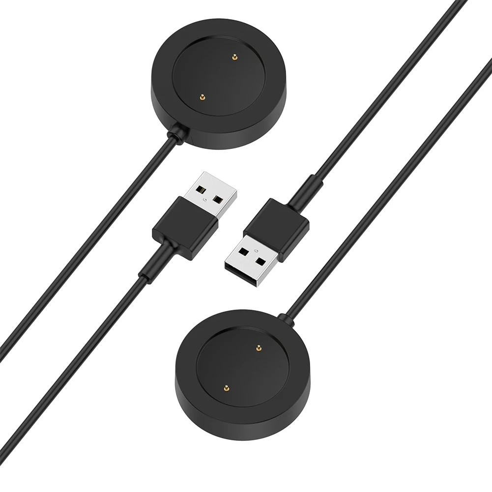 Kabel Pengisi Daya Jam Tangan Pintar USB untuk Xiaomi Haylou RS3/LS04 Jam Tangan Pintar Olahraga Pengisi Daya Magnetis Adaptor Daya Dok Pengisi Daya Cepat