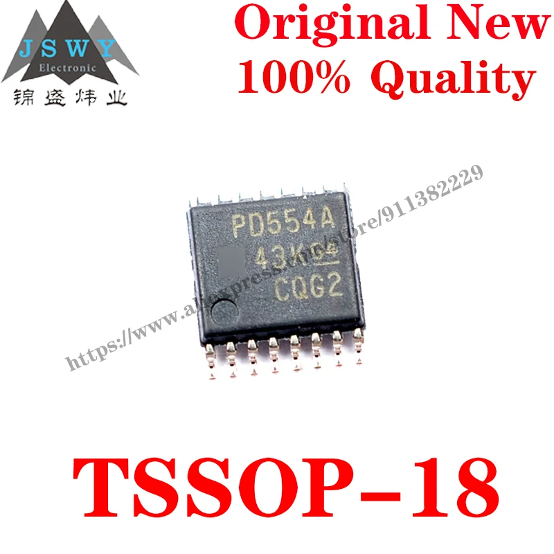 10~100 PCS PCA9554APWR TSSOP-18 Semiconductor Interface-I/O Expander IC Chip with for with module arduino Free Shipping PCA9554