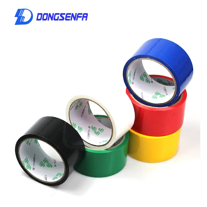 DONGSENFA 1 Roll 40M Sealing Color Tape Packaging Adhesive Tape  Packing Label Clear Carton Box Sealing Packaging Tape