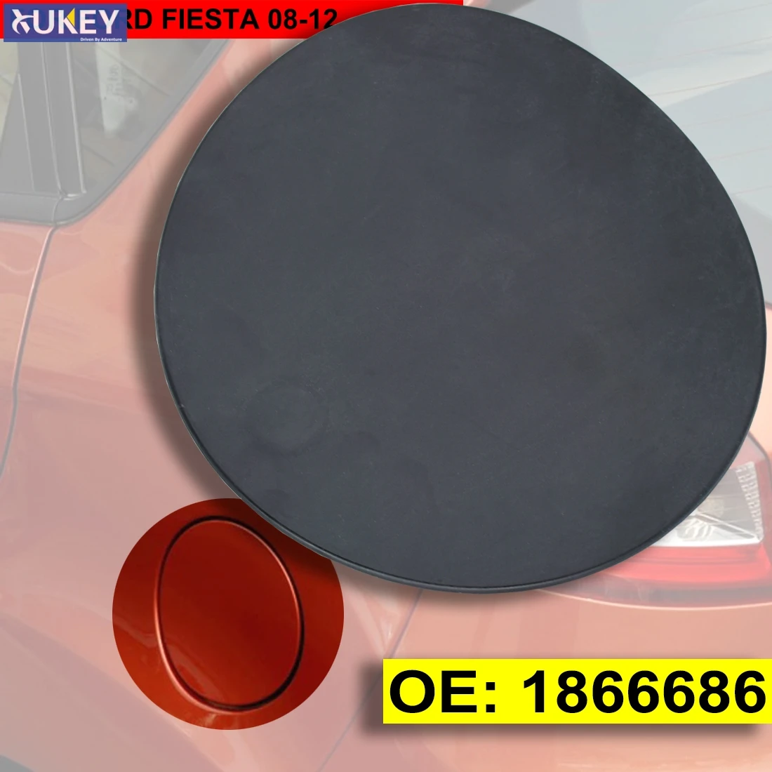 Petrol Fuel Cap Door Tank Flap Cover For Ford Fiesta MK7 2008 – 2012 Oil Filler Gas Lid 1866686 2009 2010 2011 08 09 10 11 12