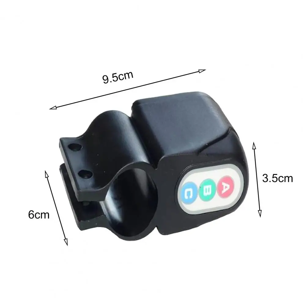 Bicycle Anti-theft Alarm Lock with Wireless Remote Control Waterproof MTB Bike Anti-Theft Vibration Alarm ABS Bike Alarm Lock