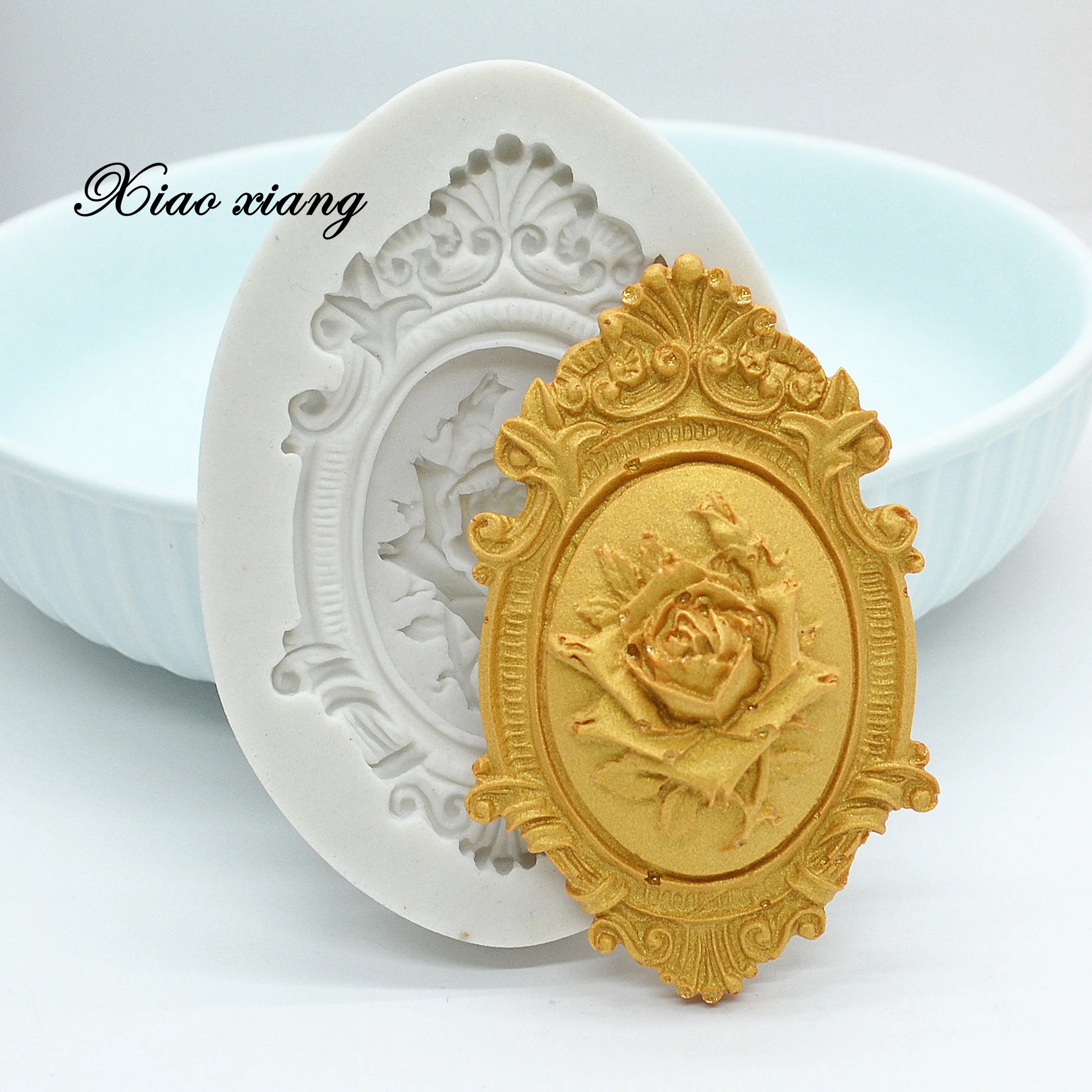 3D Rose Flower Silicone Mold Fondant Mould Cake Decorating Tools Chocolate Gumpaste Molds, Sugarcraft, Kitchen Gadget