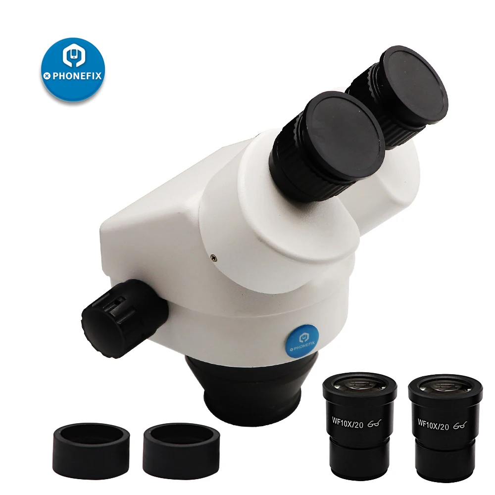 7-45X Binocular Microscope Set Professional Stereo Inspection Microscope for Technicians Electronics Soldering Repair Tool
