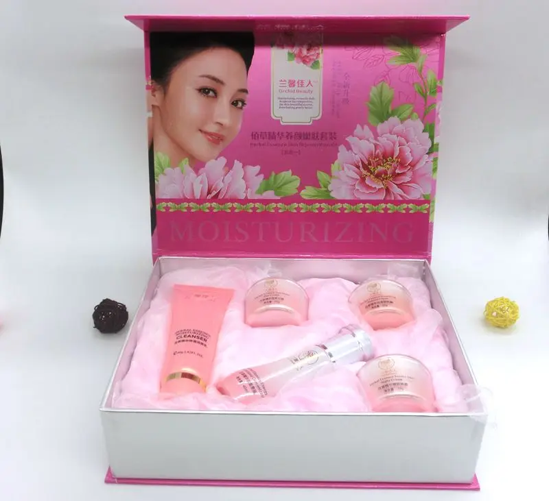 Herbal Filling water Moisturizing Essence Tender Skin Facial Skin Care Set