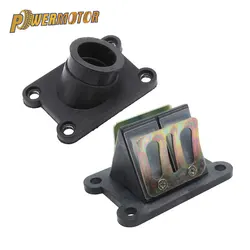 Motorcycle Mainfold Boot Valves Intake Pipe Manifold reed valve For 50 SX50 50cc 65 SX sx Pro Senior MINI Junior