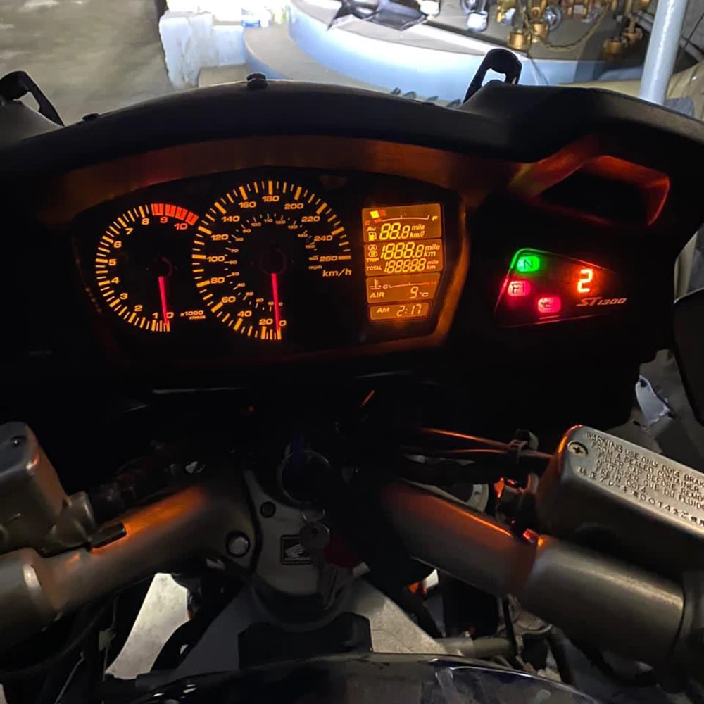 Motorrad-Ganganzeige für HONDA CBR929RR CBR 929 RR CBR954RR CBR 954 RR CBR1100XX CBR 1100 1100XX VRX1800 Ganganzeige-Messgerät – Detail 7